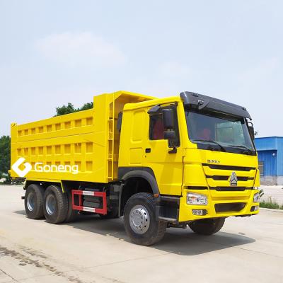 China honest supplier 10 wheeler howo dump truck sino dumper 25 to 40 ton mining 371 375hp > 8L for sale