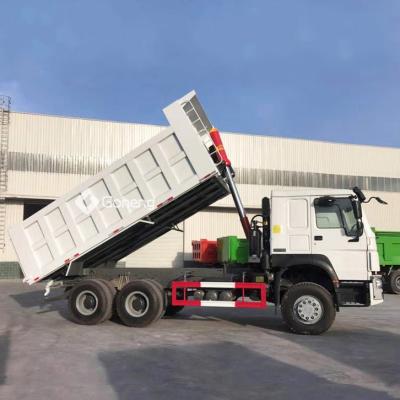 China sino manufacturer direct sale sinotruk howo tipper truck dump 6*4 16 cubic 18 20 25 CBM for sale in Nigeria Africa > 8L for sale