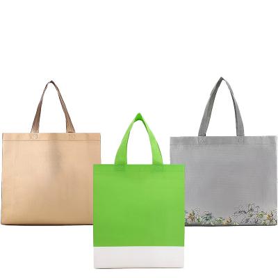 China 100% eco-friendly promotional non woven fashion shopping bag grocery supermarket reusable shopping bags for sale