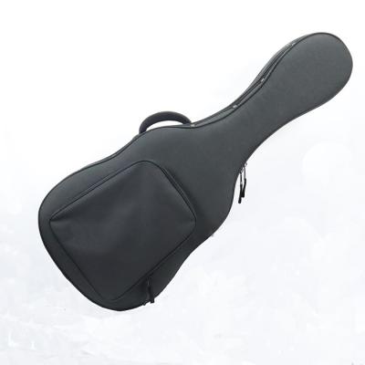 China Crossed - Light Gray Folk Waterproof Double Shoulder Body Travel Guitar Foam Case Light Dark Classic Guitar Case FC9L-1 for sale