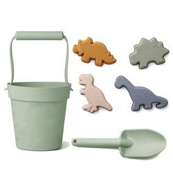 China Eco Friendly Silicone Sand Bucket OEM Food Grade Silicon Beach Play Set For Kids for sale