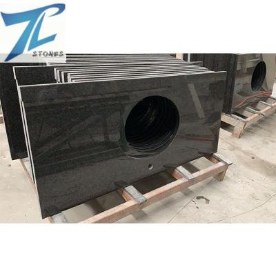 China 2022 Modern Hot Sale Absolute Black Cheap Black Pearl Granite 22