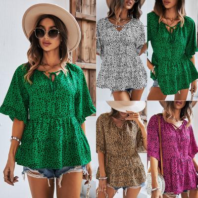 China 2022 NEW TRANSLUCENT Best Selling Women Summer Candy Blouse 4 Colors Tops For US Boutique for sale