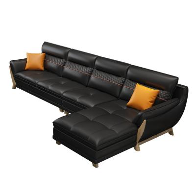 China Modern Living Room Sofa With Cushion by Chesterfield SOFA Fabric Leather 3 Seater for sale