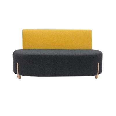 China Combination Sectional Single Sofa Fabric Leisure Office Pie Sofa Nordic Simple Round Modern Sofa Modern Sofa Stool for sale