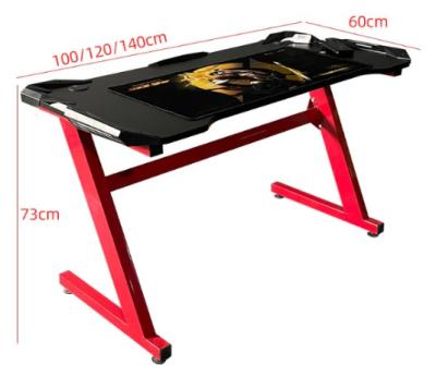 China Convertible Gaming Table PC Computer Gaming Desk and Chair Set Gaming Table for Gamer Computer for sale