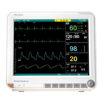 Chine UCI Multiparamètre Patients Moniteur Machine Chine fournisseur PDJ-3000C 15,1 pouces Écran à vendre