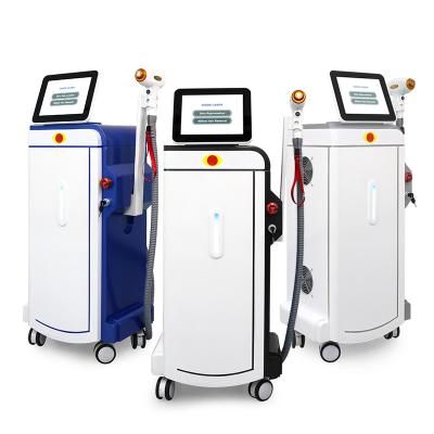 中国 Vertical 808nm Diode Laser Machine For Permanent Hair Removal Salon Beauty Device 販売のため