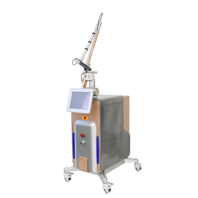 China Picoseconde Laser Tattoo Removal Beauty Machine 500ps Nd Yag Q Schakel Pico Tweede Laser Picolaser Machine Te koop