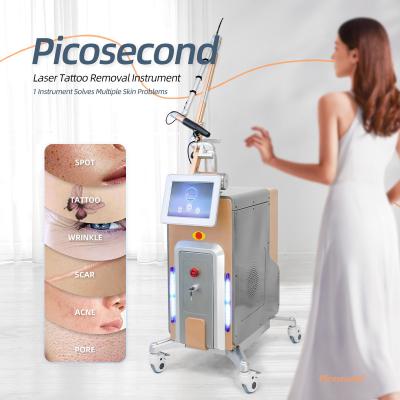 China PicoLaser ND YAG LASER LANGE PULSE Schönheitsmaschine Picosekundenlaser für Schönheitssalons zu verkaufen