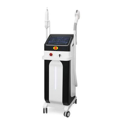 China Pico Laser Enthaarung Vertikale 808 Dioden Laser Enthaarungsmaschine 2 in 1 zu verkaufen