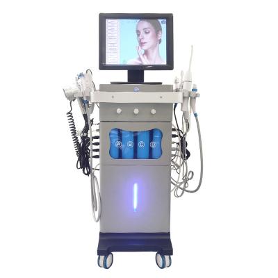 China Fábrica de hidrofacial Dermabration agua de chorro de oxígeno Aqua peeling cuidado de la piel Hydra máquina en venta