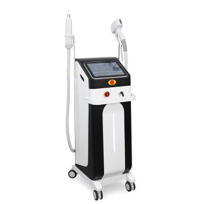 Chine 2 en 1 808nm Laser épilation permanente de tatouage Yag Diode Salon de beauté 3 longueurs d'onde Diode Laser à vendre