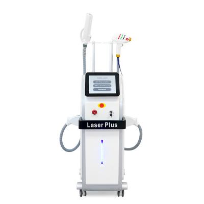 China 2in1 Diode + Pico Laser Haarentfernung Tätowierung Entfernung Hautverjüngung Schönheitsgeräte zu verkaufen