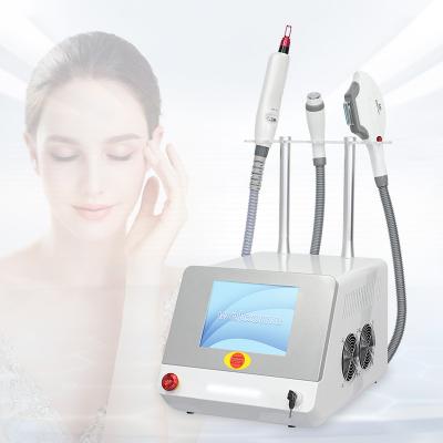 中国 OEM脱毛 タトゥー脱毛 肌を締めくくるマシン 3 ハンドル RF エライト IPL Nd Yag Laser 5 イン 1 マルチ機能美容器 販売のため