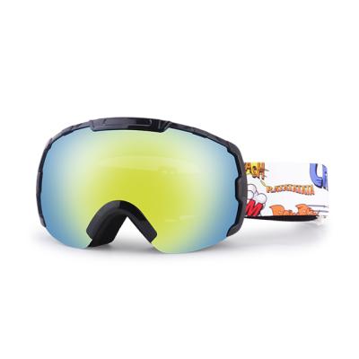 China Anti-scattered lightglare; Magnetic Fog Polarized Snowfall Eyewear Interchangeable Anti Dual Protection Lens Ski Goggles UV for sale