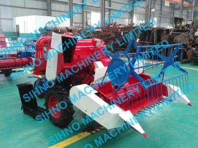 China mini paddy combine harvester with Tyre wheel for sale