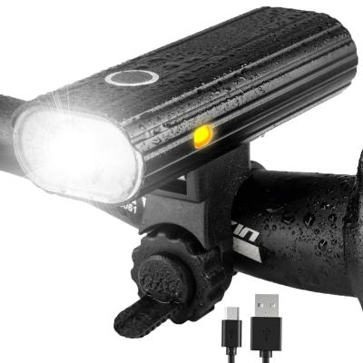 China Universal Aluminum Alloy AampWaterproof Multi Speed ​​Led Usb Lamp Fill Bicycle Headlights 103*40*25mm for sale