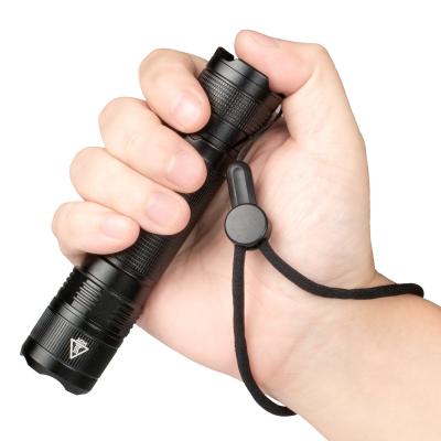 China Wholesale Factory Price LED Aluminum Rechargeable Waterproof Torch USB Flashlight Stylish Portable Flashlight for sale