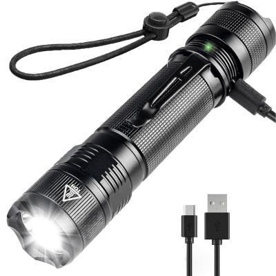 China USB Rechargeable GM Handheld Mini Torch Light Flashlight 800 Lumen Super Bright CREE LED Small Flashlight for sale