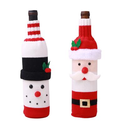 China Other Other Christmas Day Dress Up Wine Bottle Set for sale