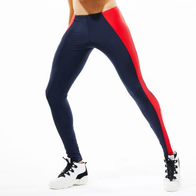 China Breathable Custom Print Men's Outdoor Gym Compression Clothing Yoga Pants Running Tights Elastic Sports Gaiters for sale