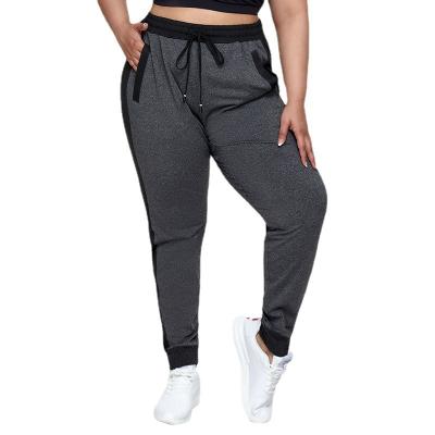 China Women Good Quality Breathable Custom Made Plus Size Yoga Pants Ladies Loose Running Jogging Leggings Fitness Gym Sweatpants High Waisted Gaiters for sale