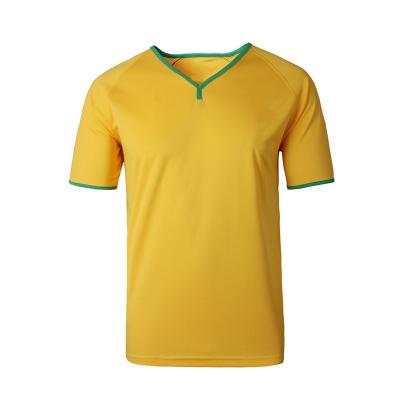 China Shirts & Tops Polyester Football Tank Top Design Light Weight Custom Printing Solid Football T-shirt Shaping Quick Dry Tank Top for sale