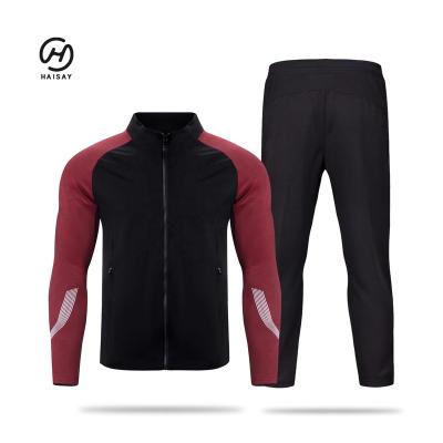 China Hot Selling Antibacterial Men Jogging Tracksuit Fitness Autumn Sports Club Gym Set Sportswear Fit Sweatpants Suits With Custom Logo for sale