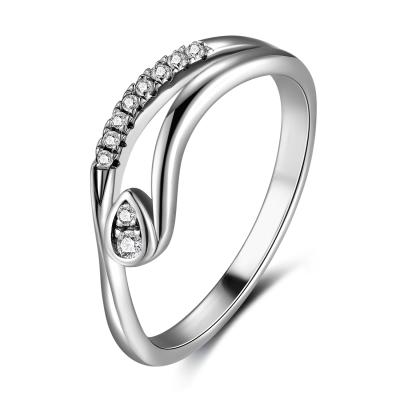 China New come FASHIONABLE 925 Wholesale High Quality Sterling Silver Jewelry 925 Sterling Silver Ring With Synthetic Zirconia DHL Women for sale