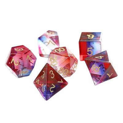 China Wholesale High Quality Set of 3 Stone Customized Color Gemstone Dies For DND Game /Golden Numbers /gem Dies for sale