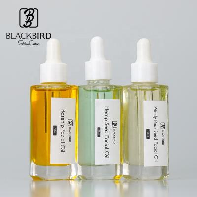 China Whitening OEM Hydrate Skin Care Face Hemp Seed Oil Antioxidant Facial Serum For Face Skin Care for sale