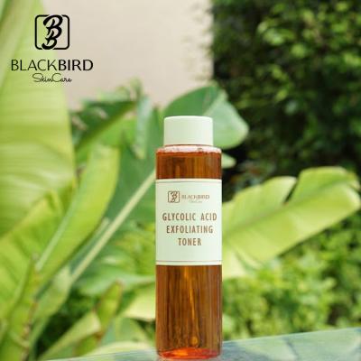 China Private Label Facial Toner Water Natural Glycolic Acid Exfoliating Face Mist Organic Exfoliating Toner for sale