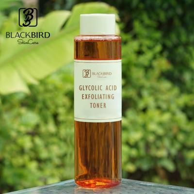 China Private Label Toner Exfoliating Face Mist Acne Toner Glycolic Acid Organic Balance Soothing AHA BHA Skin Care Toner for sale