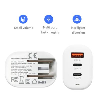 China MOBILEÂ   2023 Hot Sale Palladium 60W USB Travel Charger Wall Charger Type c Gan Charge Fast Charging Mobile PHONE 2023 Sale for sale