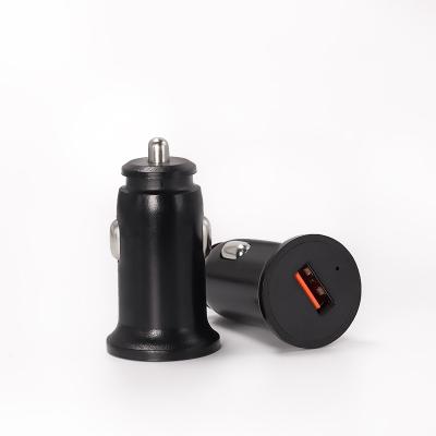 China Hot Sale 12-24V QC3.0 Mobile Phone QC Light Burn USB Port Car Charger Fast Charging Car Accessories for sale