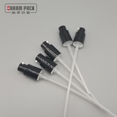 China Non Spill 18/410 Plastic Pump Lotion Pump For Treatment Cream Pump For Spring Out for sale