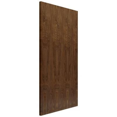 China Fully finished internal modern veneer flush door for sale