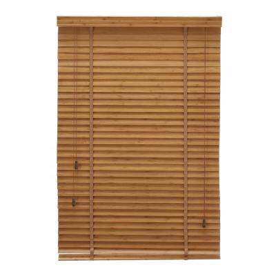 China Minimalist Wooden Blinds Venetian Bamboo Window Shades Bassowood 35mm Natural Materials 50mm UV Protect for sale