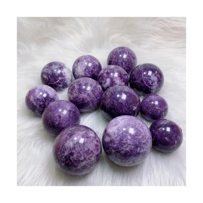 China Wholesale High Quality Natural Healing Stone Ball Crystal Sphere For Decoration from Lepidolite from China for sale