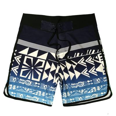 China Double Layer Board Boardshorts Breathable Denim 20 Repreve Recycled OEM Sublimation Embroidery Mens 4 Way Stretch Shorts for sale