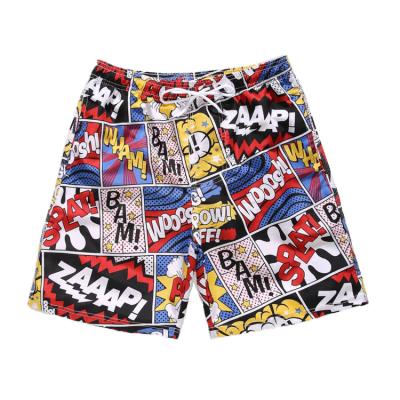 China Breathable Wholesale Swimming Pants Custom Print Surf Board Beach Shorts Swim Trunks For Men for sale