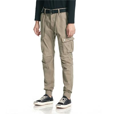 China Wholesale Breathable Men's Retro Cargo Pants Combat Work Workwear Loose Trousers Outdoor Rise Casual Pants for sale