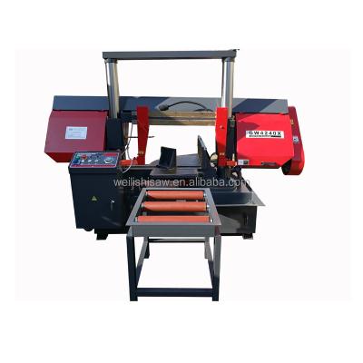 China Industrial Metal Cutting WEILISHI Turning Band Saw Machine GW4240X for sale