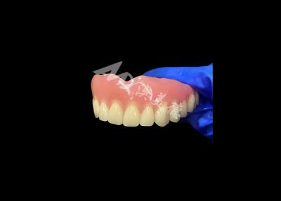 Cina Dentiera acrilica a arco completo Una soluzione conveniente per le esigenze internazionali di dentiere rimovibili in vendita