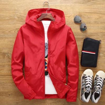 China QUICK DRY factory plus size S-7XL Korea style jacket simple pure color summer cool jacket for sale