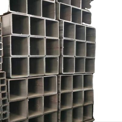 China Structure Pipe Quality Factory Supply Stable Black Square Stainless Steel Tube 3.75# for sale