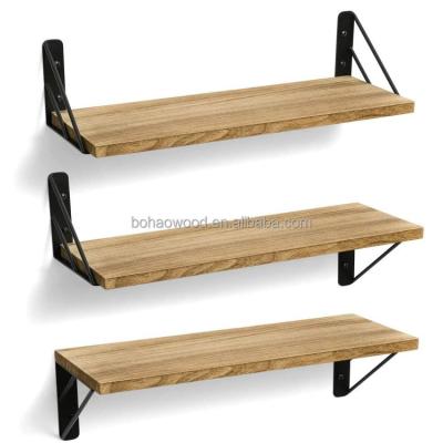 China Minimalist Floating Wall Hanging Shelves Wall Mounted Shelf For Home for sale