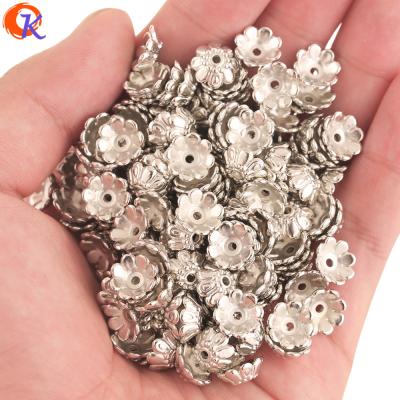 China DIY Jewelry Making Beads Cordial Design 10MM Beads Cordial 1000Pcs Earring Findings 1000Pcs Acrylic Flower Shapes Rhodium Plating DIY Hand Made Jewelry for sale