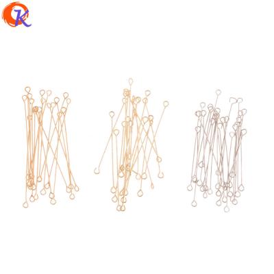 China Cordial Design 100Pcs 2*30MM Jewelry Accessories DIY Jewelry Making Accessories Earring Connectors Stainless Steel Stick Hand for sale